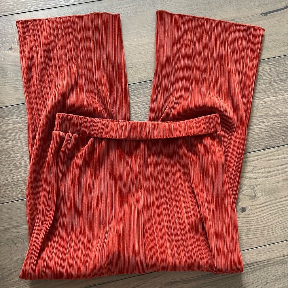 Madewell Pleated wide-leg pants - Picture 3 of 11